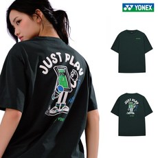 요넥스 남자 여자 공용 오버빗 반팔티 253TS040U