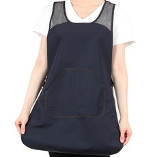 生活防水兩側扣環圍裙, 海軍藍, 1個