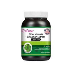 CaPower加柏爾 苦瓜肉桂精華膠囊1.048gx60粒, 1個, 60顆