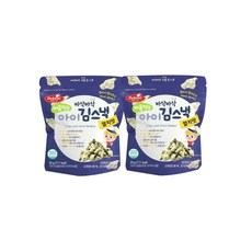 베베스트 처음먹는 아이 김스낵, 멸치맛, 20g, 2개