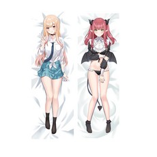 抱漫閣 更衣人偶墜入愛河等身抱枕 來圖定作二次元動漫遊戲抱枕, 1,35x100cm（短毛絨雙面印花枕套）