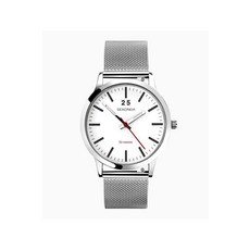 Sekonda 세콘다 신사 실버 톤 스테인리스 스틸 40mm 캐주얼 시계 1940 631532