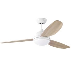 將財 F25 藝術吊扇 56吋 手工烤漆主體 3D轉折葉片 橡木紋, 牙白,52吋