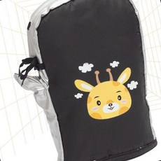 핸들부착 방수 오토바이 보온장갑 배달라이딩 혹한기 손따뜻이, 투명방수커버