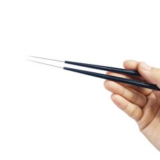 미세 화과자 데코 핀셋 장식 패턴 도구 젓가락 바늘 한쌍, C.젓가락은수지로만들어졌으며바늘모양의돌기는길이