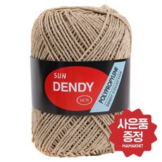 마마니트 10+1 댄디실 댄디뜨개실, 1개, 13 베이지
