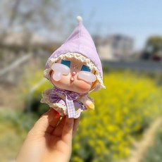 팝마트 크라이베이비 CRYBABY 인형옷 15cm 엘프 3피스 세트, 울보 인형 옷에는 인형이 포함되지 않습니다, 퍼플 엘프 3피스 세트