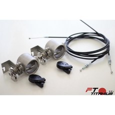 排氣閥門 手動閥門 消音塞 降低音量 焊接 素材 耐高溫 降分貝 改裝排氣管 前段 頭段 蠍子 吉村 MOTO橘皮, 1個, 1.5m線