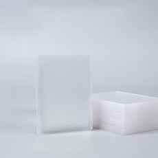 러너즈 투명 하드 포카 탑로더, 40개입 세트, 1개 40개입 세트, 1개