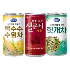 Yotta DAE 실론티 헛개차 옥수수염차 175ml X 30캔(총90캔), 90개