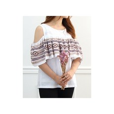 패션스타트 패턴인 P653 Blouse 여성 블라우스 셔츠 옷 패턴 도안 옷본 여성복, 1개, 혼합