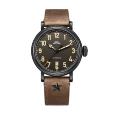 베이징 D301 재발행 빛나는 시계 41mm 자동 식 가죽 밴드 캐주얼 패션 비즈니스