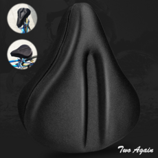 투어게인 자전거 안장 쿠션 커버 전립선 실내 실외 푹신한 젤 메로리폼, B타입 슬림(방수커버포함), 1개