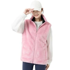 플러시 가열 조끼 경량 따뜻한 가열 조끼 USB 충전 전기 가열 조끼 사이클링 낚시를 위한 3가지 온도 모드