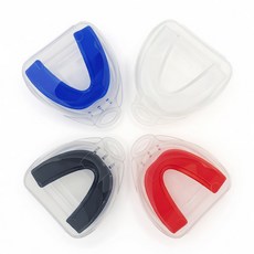 스포츠창고 위니 복싱 스포츠 마우스피스 케이스포함, 화이트, 1개