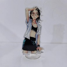 애니메이션 그녀가 관심을 가졌던 남자는 전혀 남자가 아니었습니다 아크릴 스탠드 그림 디스플레이 컬렉션 장식, A. 15 cm, 1개