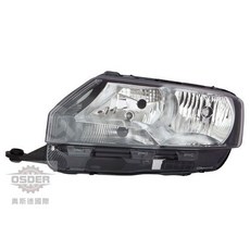 奧斯德VAG 適用於 斯柯達 RAPID 2013-2023 頭燈 (5JB941017 5JB941018), 1個, 左-駕駛座