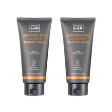 GROOMING LAB 남성용 에너제틱 프로 올인원 타우린 바디워시 300ml 2EA, 1개