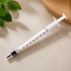 파충류 투약기 애완동물 액상 급여 주사기 도마뱀 소형동물, 1개, 1ml