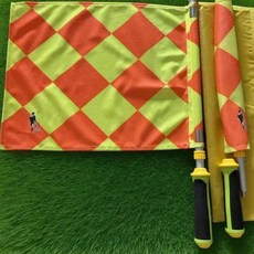 탈부착 전문가용 회전식 라인스맨 깃발 축구 경기용 방수 심판 가방, 1개, 1. Diamand2PCS