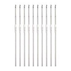 DIY 공예용 UX셀 스테인리스 스틸 크로셰 2 5mm 뜨개질 바늘 10개, 2mm, 2mm