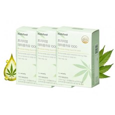 식물성 대마종자유 100% 캐나다 냉압착 프리미엄 햄프씨드오일 씨유 기름 90캡슐, 12개, 30정