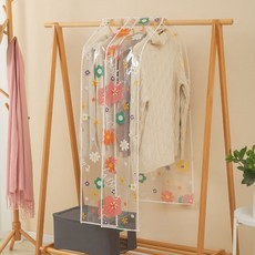 衣服防塵罩 衣服防塵罩臥室晾衣架防塵蓋布落地扇衣架防塵罩大衣西服套萬能蓋, 1個