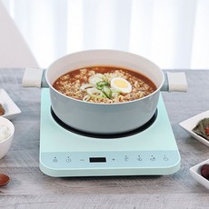 키친아트 인덕션 1구 전기레인지 KI-P1111M