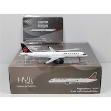 HYJLWings 加拿大航空A321客機模型，1:400精緻比例，航空迷收藏首選，免組裝開箱即玩, 1個