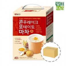 담터 콘푸레이크 포테이토 마차 40스틱 1BOX (8개입), 880g, 1개