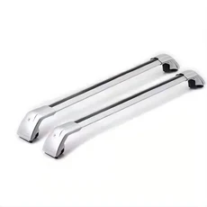 지리 아틀라스 스타레이 보유엘 루프 크로스바 러기지 랙 천공 알루미늄 합금 잠금장치 포함, 01 China Mainland, 02 Silver 2PCS