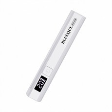 生活小集 一字美甲凝膠燈 3W 速乾手持式光療燈【台灣現貨 發票】, 1個, 白色