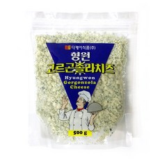 형원 고르곤졸라 치즈 크럼블 드라이아이스 포장, 500g, 2개