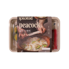 피코크 감자수제비 밀키트, 533.5g, 3개