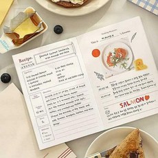 스토어-소유 요리아이디어노트 정인통상 레모네이드 홈쿠킹 레시피 노트북 (쿡북), 04 레모네이드