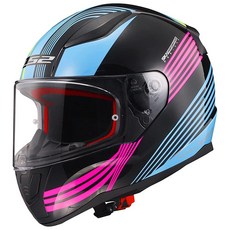 미국출고 아마존4.5+ 161748 LS2 Helmets 풀 페이스 래피드 래드 스트리트 헬멧 (매트 라이트 블루/핑크 - XL), 미국출고 아마존4.5+ 161748 LS2 Helmet