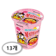 불닭볶음면 까르보 컵 80g, 13개