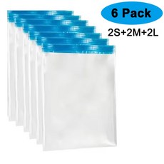 여행용 압축 가방 롤업 여행 공간 절약 수하물 유람선 필수품, 없음, 7) 6 Combo 2S 2M 2L