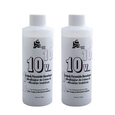 Super Star 크림 페록사이드 디벨로퍼 10 볼륨, 2개, 118ml