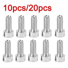 브래킷 20PCS 물병 사이클링 10PCS 홀더 산악 스테 자전거 레스 액세서리에 나사 스틸, [02] 10PCS