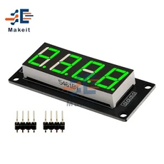 0.56 인치 인치TM1637 4 자리 7 세그먼트 디지털 튜브 시계 모듈 Arduino 용 비트 이중 도트 LED 디스플레, 05 without clock, 1개