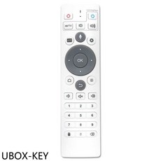 安博盒子 UBOX-KEY 遙控器，適用於 UBOX10 與 UBOX11 電視配件, 1個