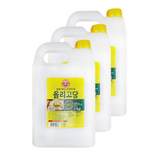 오뚜기 올리고당 쌀엿 설탕 물엿 요리당, 5kg, 3개