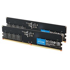 Crucial 16GB DDR5 RAM 키트 (2x8GB) 5600MHz 데스크탑 메모리 UDIMM 288핀 블랙 CT2K8G56C46U5 162439, 64GB Kit (2x32GB)_4800MHz