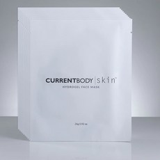 Currentbody原廠水凝面膜 深層保濕補水 提亮膚色 居家護膚首選, 1個, 10片面膜, 10片
