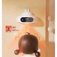 적외선 측정기 키 신장계 가정용 자동 기계 신체검사 학교 양호실 보건실 디지털, X6-UFO 높이 측정기(컬러풀 파우더) US