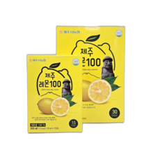 제주시농협 제주레몬100 착즙액 레몬즙 100% 원액 국내산 제주산 20g 15개입, 15개