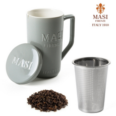 마시프렌치 멀티 티머그, 민트그레이, 2개