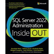 (영문도서) SQL Server 2022 Administration Inside Out Paperback, Microsoft Press, English, 9780137899883