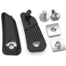 Xinxinlin 풋볼친스트랩 턱보호 헬멧턱끈 턱스트랩 축구 헬멧 턱끈 키트 스트랩-로크 패스너 리델 스피드플렉스 액세서리 유 - 블랙 턱끈과 호환 가능